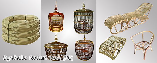 Synthetic Rattan Tree PE